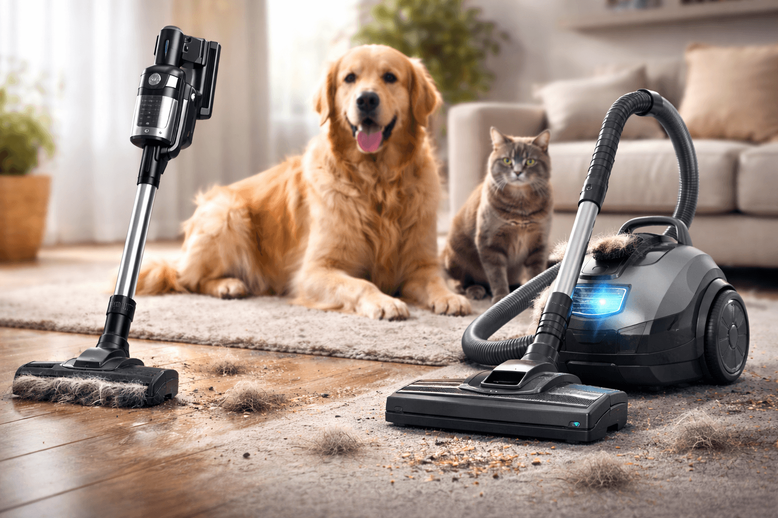 Quel aspirateur choisir avec des animaux en 2026 ? La vérité que les marques ne vous disent pas