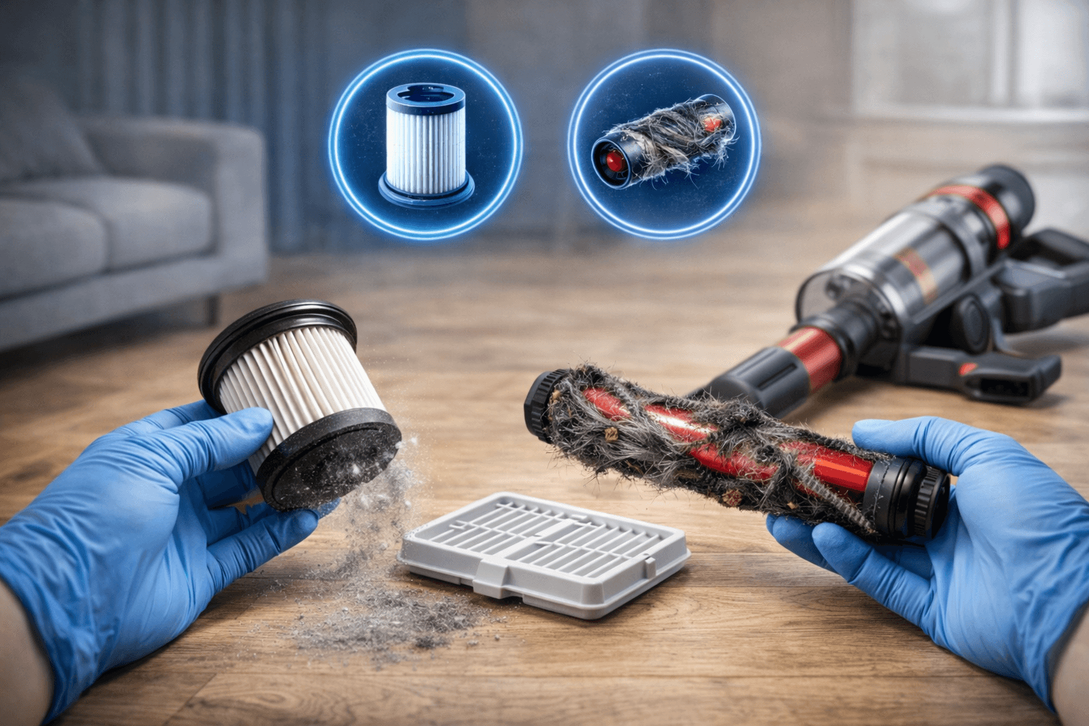 Comment entretenir son aspirateur en 2026 (filtres, brosses, erreurs courantes)