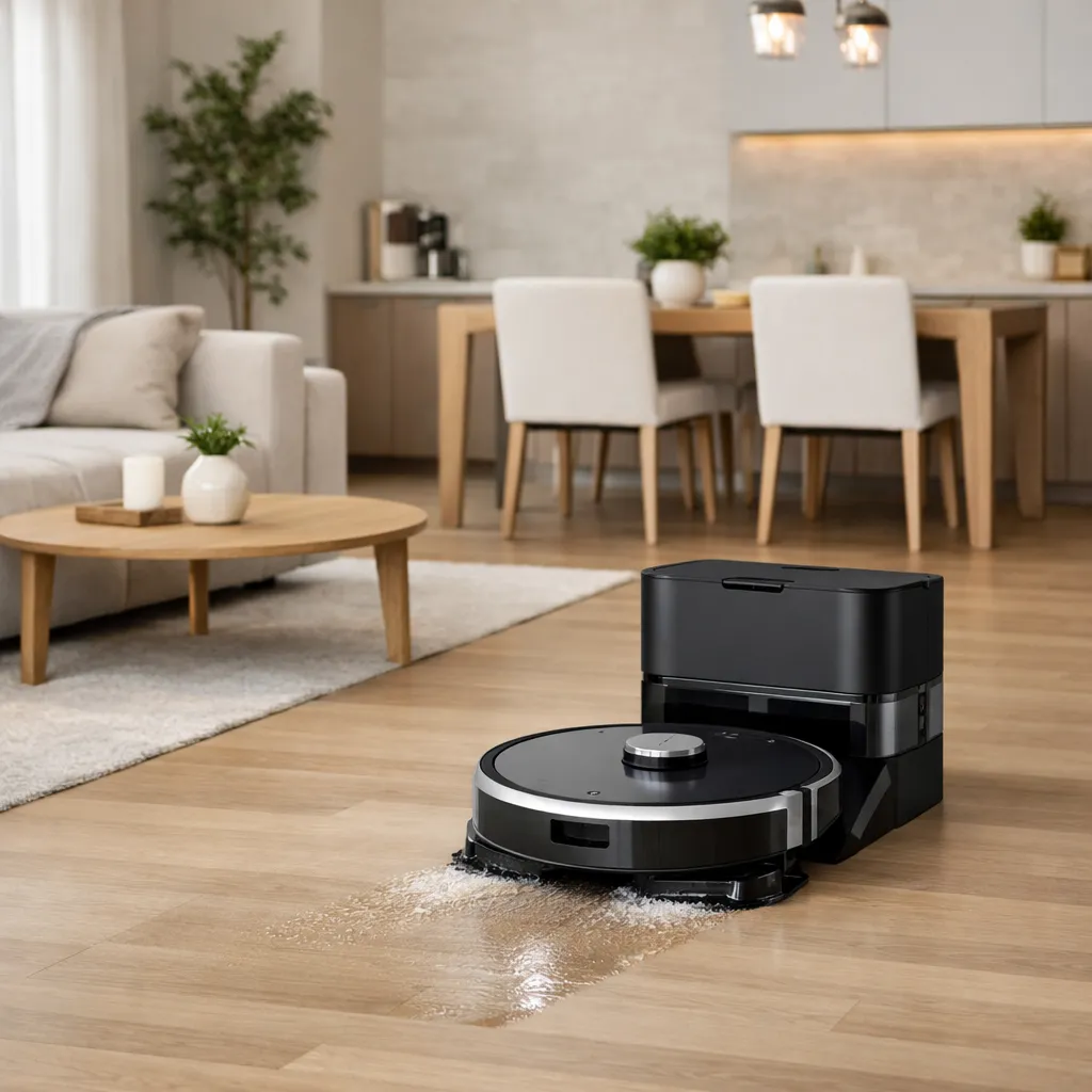 Illustration de l'article : Meilleur Robot Aspirateur Laveur 2026 : Comparatif Complet (110€ à 1 550€)