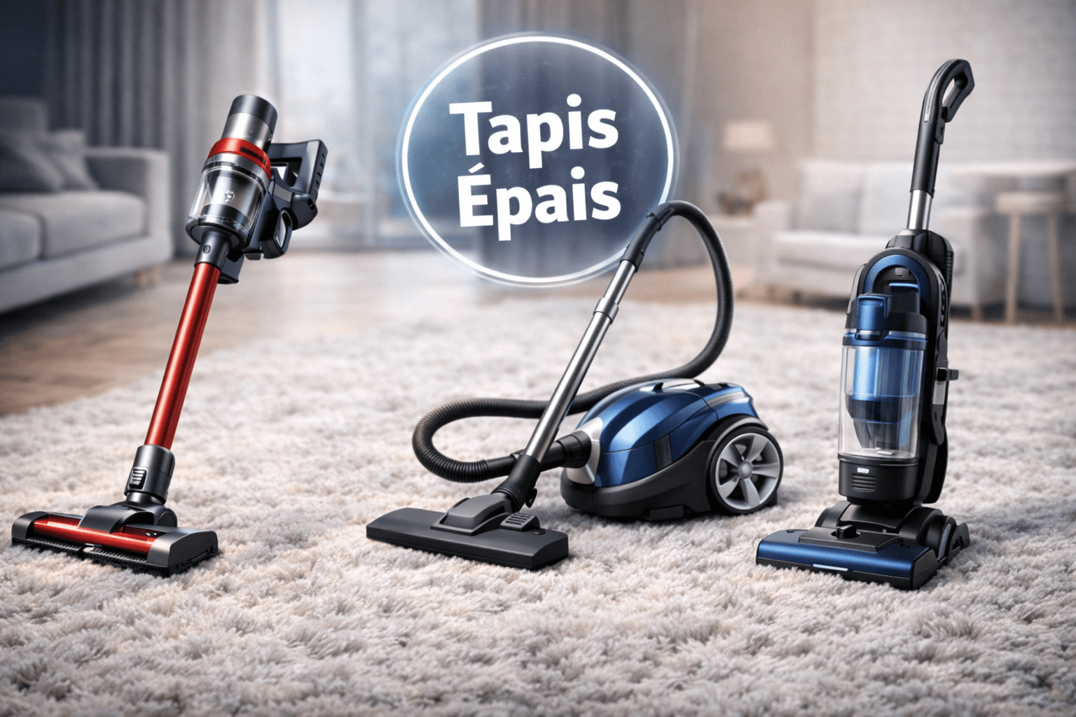 Aspirateur pour tapis épais en 2026 : les modèles vraiment efficaces (et ceux à éviter)