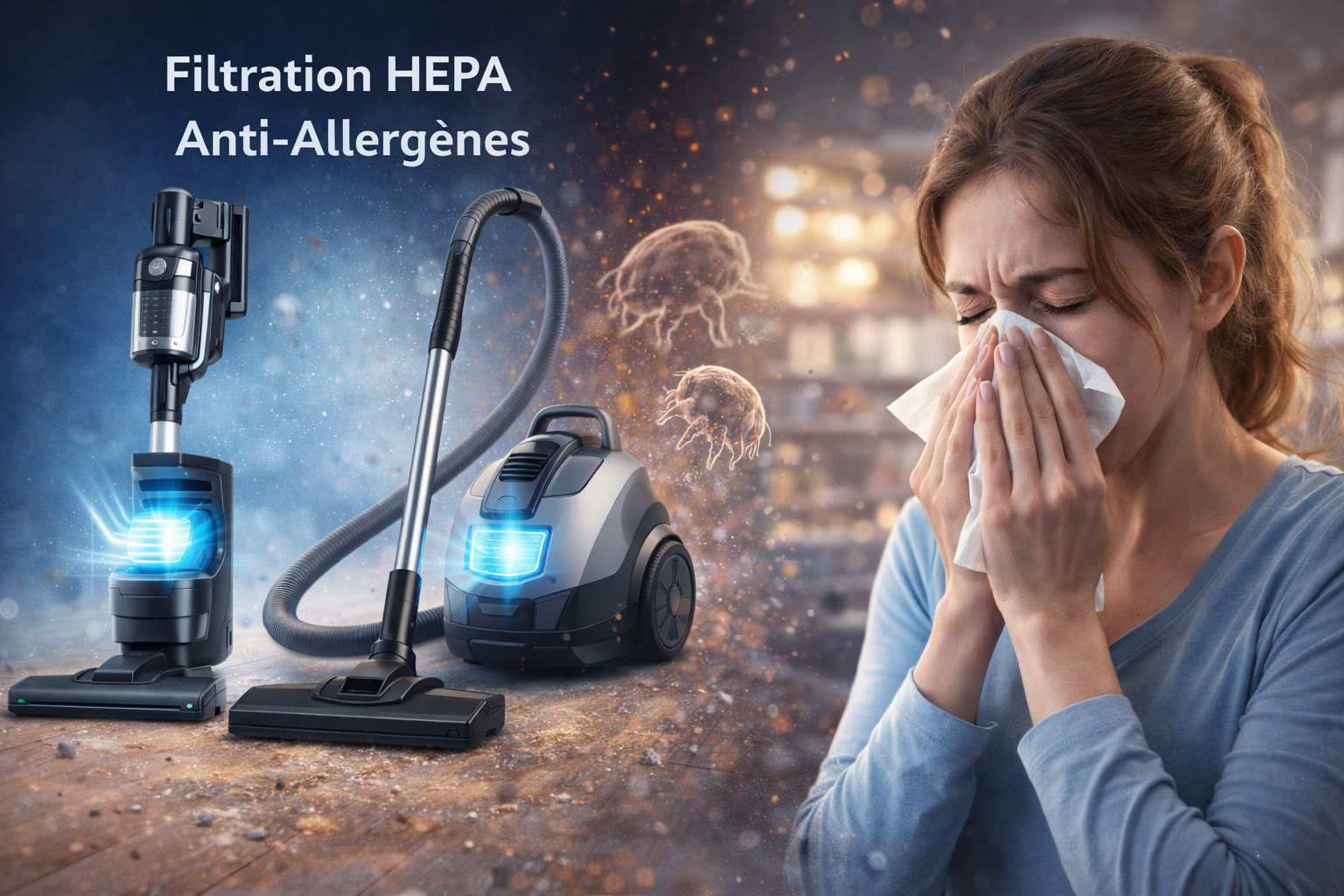 Guide aspirateur pour allergiques - Voir l'article complet